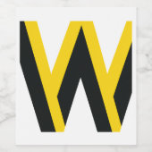 Wörter für Videos mit Weisheit Weinetikett (Einzelnes Label)