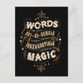 Wörter Harry Potter-Bann-| sind das unser meiste Postkarte (Vorderseite)