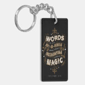 Wörter Harry Potter-Bann-| sind das unser meiste Schlüsselanhänger (Vorderseite links)
