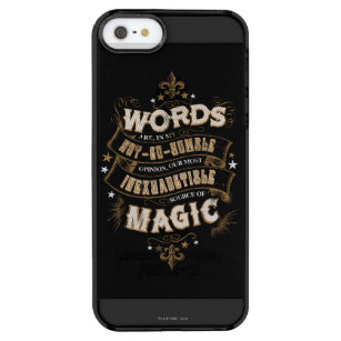 Wörter Harry Potter-Bann-  sind das unser meiste Durchsichtige iPhone SE/5/5s Hülle