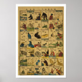 Wörter in Japanisch und Englisch: UNTOUCHED ORIGIN Poster (Vorne)