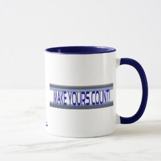 Wörter lassen Power Ihr Zählungs-Tasse herstellen Tasse
