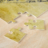 Wörter Liebe-des kundenspezifischen Puzzle (Seite)