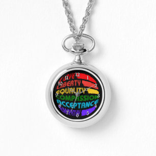 Wörter, mit denen man leben soll armbanduhr