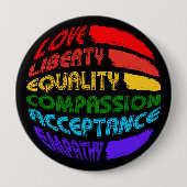 Wörter, mit denen man leben soll button (Vorderseite)