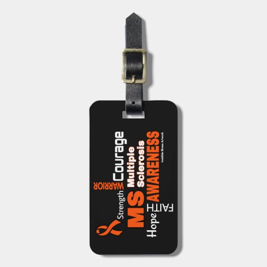 Wörter... MS Gepäckanhänger (Vorderseite vertikal)