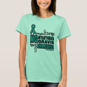 Wörter… Myasthenia Gravis T-Shirt (Vorderseite)