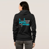 Wörter...POTS Hoodie (Schwarz voll)