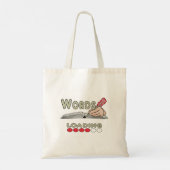 Wörter schreiben tragetasche (Rückseite)