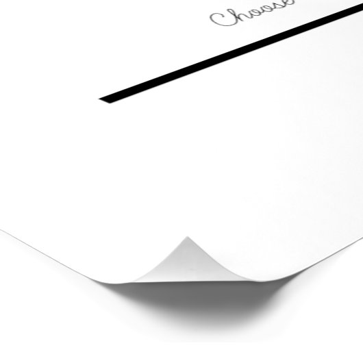 Wörter sind Edelsteine (nur Text) Poster (Ecke)