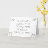 WÖRTER SIND KURZ, MEINE LIEBE JAHRESZEIT ZU BESCHR KARTE (Gelbe Blume)