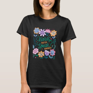 Wörter sind wichtig Sprachfreude Inspirationsquell T-Shirt