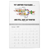 Wörter u. Unwords humorvolle Kalender (Jan 2027)