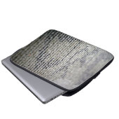 Wörter und Buchstaben Laptopschutzhülle (Vorne Knopf)