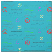 Wörter und Phrasen im Gehirn eines Stoff (Muster)