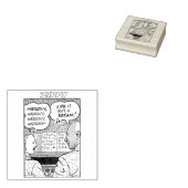 Wörter zu leben von Zippy the Pinhead. Gummistempel (Stempel)