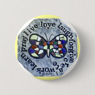 WÖRTER, ZUM DURCH KNOPF ZU LEBEN BUTTON