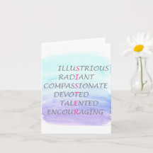 Wörter zur Beschreibung von Schwester