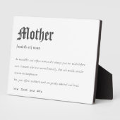 Wörterbuch Definition Personalisiertes Geschenk Fotoplatte (Seite)