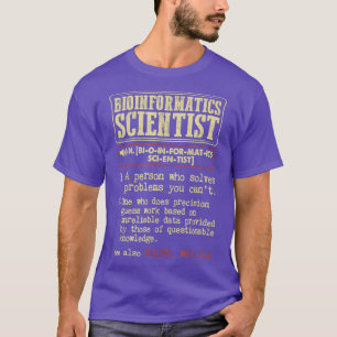 Wörterbuch der Bioinformatik T-Shirt