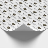 Wörterbuch der Forstuniversität geweckt Geschenkpapier (Ecke)