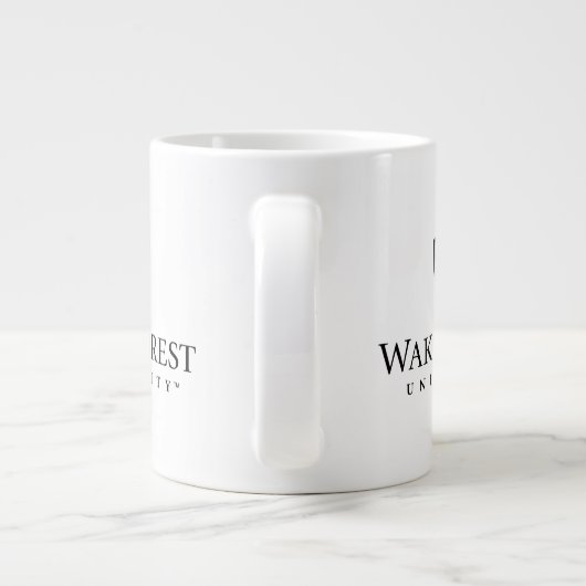 Wörterbuch der Forstuniversität geweckt Jumbo-Tasse (Rückseite)