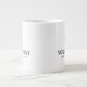 Wörterbuch der Forstuniversität geweckt Jumbo-Tasse (Vorderseite)