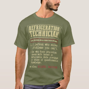 Wörterbuch des Kühltechnikers T-Shirt