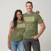 Wörterbuch des Kühltechnikers T-Shirt (Unisex)