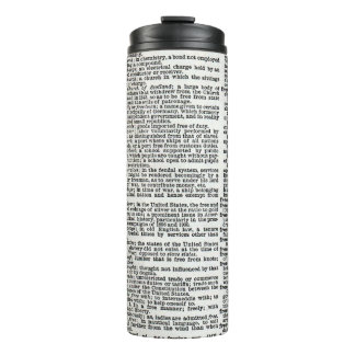 Wörterbuch drucken  thermosbecher