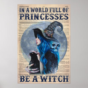 Wörterbuch Eine Welt voller Prinzessinnen ist eine Poster