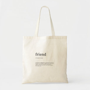 Wörterbuch für Friend Definition Tragetasche