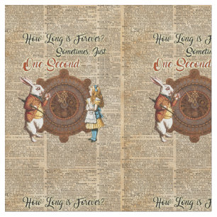 Wörterbuch-Kunst-Zitat Alices u. des weißen Stoff