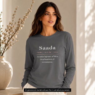 Wörterbuch Name Bedeutung Definition Ästhetik T-Shirt
