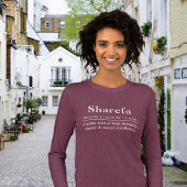 Wörterbuch Name Bedeutung Definition Ästhetik Tri-Blend Shirt
