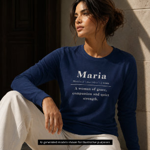 Wörterbuch Name Bedeutung Definition Frauen Tri-Blend Shirt