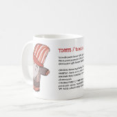 Wörterbuch "Tomte Nisse skandinavisches Haus Spiri Kaffeetasse (Vorderseite Links)