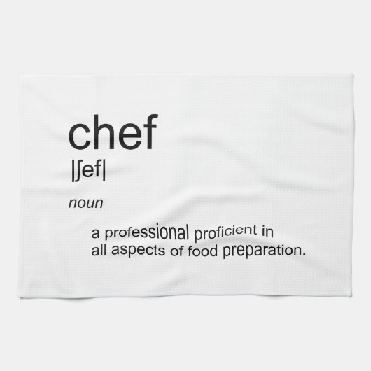 Wörterbuch zur Definition des KOCH im Originaltext Geschirrtuch (Horizontal)