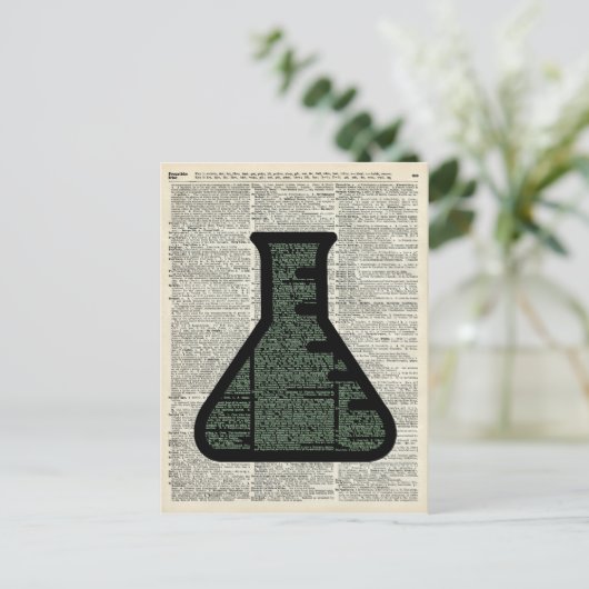 Wörterbuchart Teströhre Postkarte (Stehend Vorderseite)