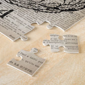 Wörterbuchausdruck Französisch Land Vintag Biene Puzzle (Seite)