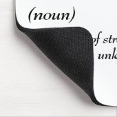 Wörterbuchdefinition für BASEBALL Mousepad (Ecke)