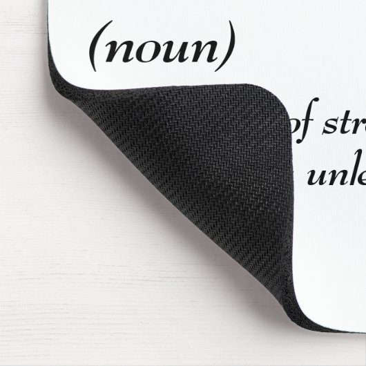 Wörterbuchdefinition für BASEBALL Mousepad (Ecke)