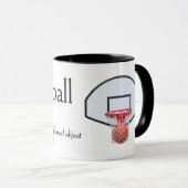 Wörterbuchdefinition für BASKETBALL Tasse (VorderseiteRechts)