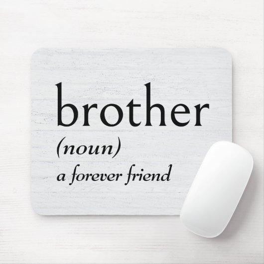 Wörterbuchdefinition für BROTHER Mousepad (Mit Mouse)