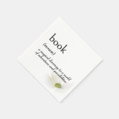 Wörterbuchdefinition für BUCH Serviette (Ecke)