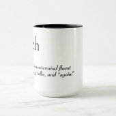 Wörterbuchdefinition für COACH Tasse (Zentrum)
