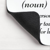 Wörterbuchdefinition für Ehemann Mousepad (Ecke)