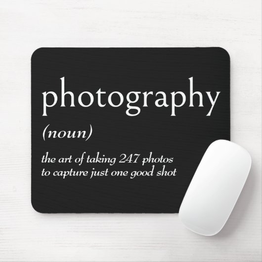 Wörterbuchdefinition für FOTOGRAFIE Mousepad (Mit Mouse)