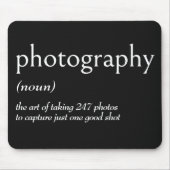 Wörterbuchdefinition für FOTOGRAFIE Mousepad (Vorne)
