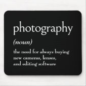 Wörterbuchdefinition für FOTOGRAFIE Mousepad (Vorne)